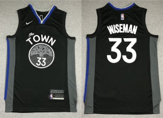 Vintage NBA Golden State Warriors #33 Wiseman Jersey 97796