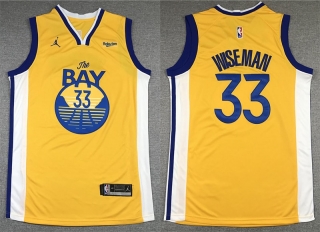 Vintage NBA Golden State Warriors #33 Wiseman Jersey 97797