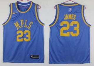 Vintage NBA Los Angeles Lakers #23 James Jersey 97929