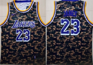 Vintage NBA Los Angeles Lakers #23 James Jersey 97967