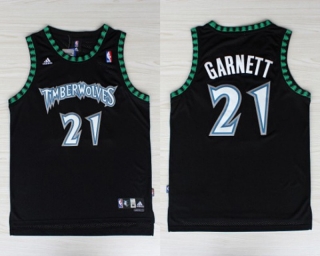 Vintage NBA Minnesota Timberwolves #21 Garnett Jersey 98306