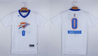 Vintage NBA Oklahoma City Thunder #0 Westbrook Jersey 98448