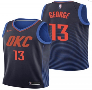 Vintage NBA Oklahoma City Thunder #13 George Jersey 98457