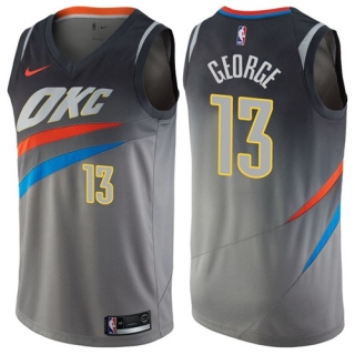 Vintage NBA Oklahoma City Thunder #13 George Jersey 98461