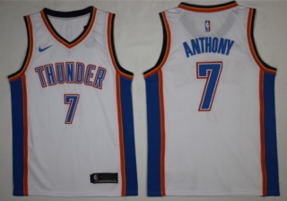 Vintage NBA Oklahoma City Thunder #7 Anthony Jersey 98467