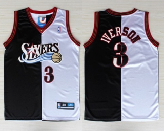 Vintage NBA Philadelphia 76ers #3 Iverson Jersey 98525
