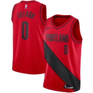 Vintage NBA Portland Trail Blazers #0 Lillard Jersey 98598