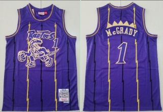 Vintage NBA Toronto Raptors #1 McGrady Jersey 98712