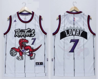 Vintage NBA Toronto Raptors #7 Lowry Retro Jersey 98785