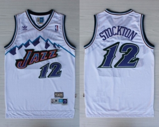 Vintage NBA Utah Jazz #12 Stockton Jersey 98791