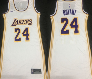 Vintage NBA Los Angeles Lakers #24 Bryant SW Women Jersey 98874