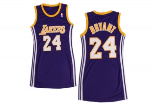 Vintage NBA Los Angeles Lakers #24 Bryant Women Jersey 98884