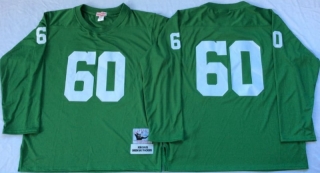 Vintage NFL Green Bay Packers Green #60 Retro Jersey 99012