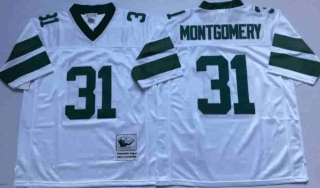 Vintage NFL Philadelphia Eagles White #31 MONTGOMERY TUYA Retro Jersey 99137