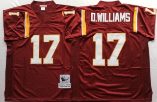 Vintage NFL Washington Redskins Red #17 D-WILLIAMS Retro Jersey 99273
