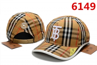 Burberry High Quality Pure Cotton Curved Snapback Hats 99319