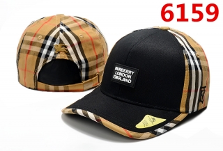 Burberry High Quality Pure Cotton Curved Snapback Hats 99323