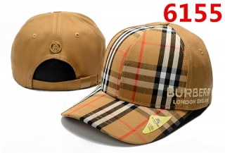 Burberry High Quality Pure Cotton Curved Snapback Hats 99327