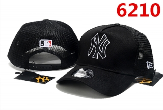 MLB New York Yankees Curved Mesh Snapback Hats 99946
