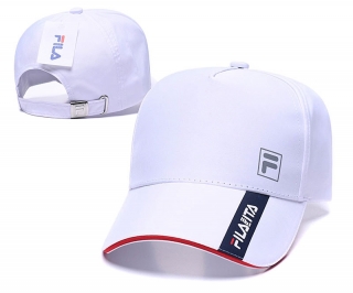 FILA Curved Snapback Hats 100041