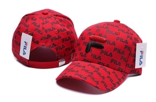 FILA Curved Snapback Hats 100049