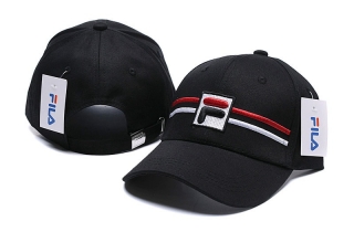 FILA Curved Snapback Hats 100050