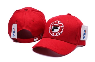 FILA Curved Snapback Hats 100051