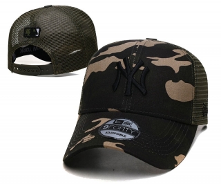 MLB New York Yankees High Quality Curved Mesh Snapback Hats 100094