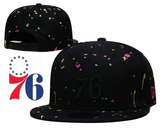 NBA Philadelphia 76ers Flat Snapback Hats 100277