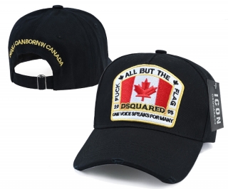 Dsquared2 ICON Curved Snapback Hats 100931