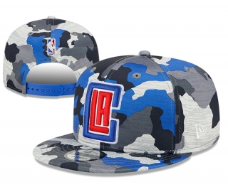 NBA Los Angeles Clippers Camo Snapback Hats 102027