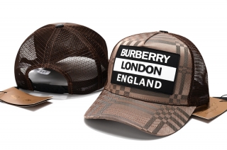Burberry High Quality Curved Mesh Snapback Hats 102482
