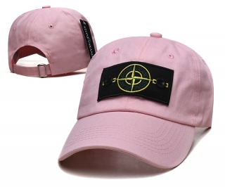 STONE ISLAND Curved Snapback Hats 103135