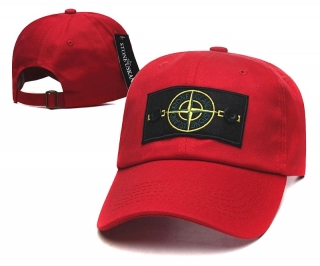 STONE ISLAND Curved Snapback Hats 103137