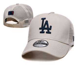 MLB Los Angeles Dodgers Curved Mesh Snapback Hats 103258