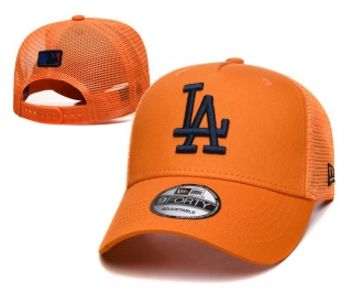 MLB Los Angeles Dodgers Curved Mesh Snapback Hats 103260