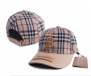Burberry High Quality Curved Snapback Hats 103372