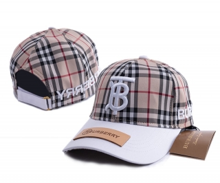 Burberry High Quality Curved Snapback Hats 103374