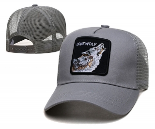 Goorin Bros Curved Mesh Snapback Hats 103394