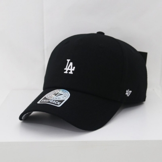MLB Los Angeles Dodgers 47Brand Curved Snapback Hats 103731