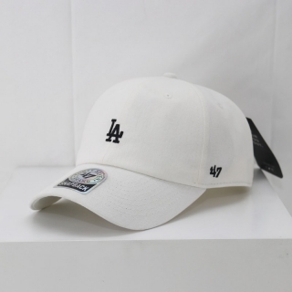 MLB Los Angeles Dodgers 47Brand Curved Snapback Hats 103737
