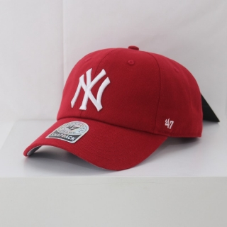 MLB New York Yankees 47Brand Curved Snapback Hats 103770