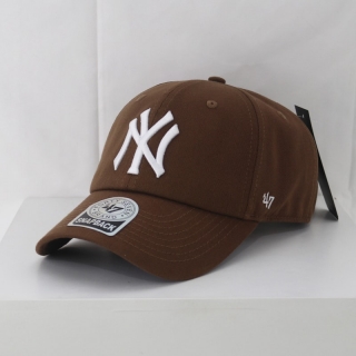 MLB New York Yankees 47Brand Curved Snapback Hats 103772