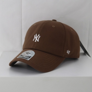 MLB New York Yankees 47Brand Curved Snapback Hats 103773