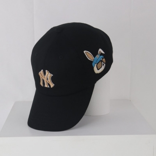 MLB New York Yankees Rabbit Curved Snapback Hats 103777