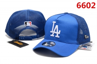 MLB Los Angeles Dodgers Curved Mesh Snapback Hats 104105