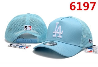 MLB Los Angeles Dodgers Curved Mesh Snapback Hats 104106
