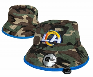 NFL Los Angeles Rams Camo Bucket Hats 104152