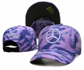 Mercedes Benz Curved Snapback Hats 104172