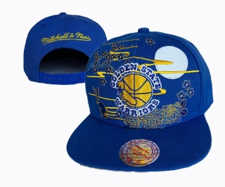 NBA Golden State Warriors Mitchell & Ness Snapback Hats 104243
